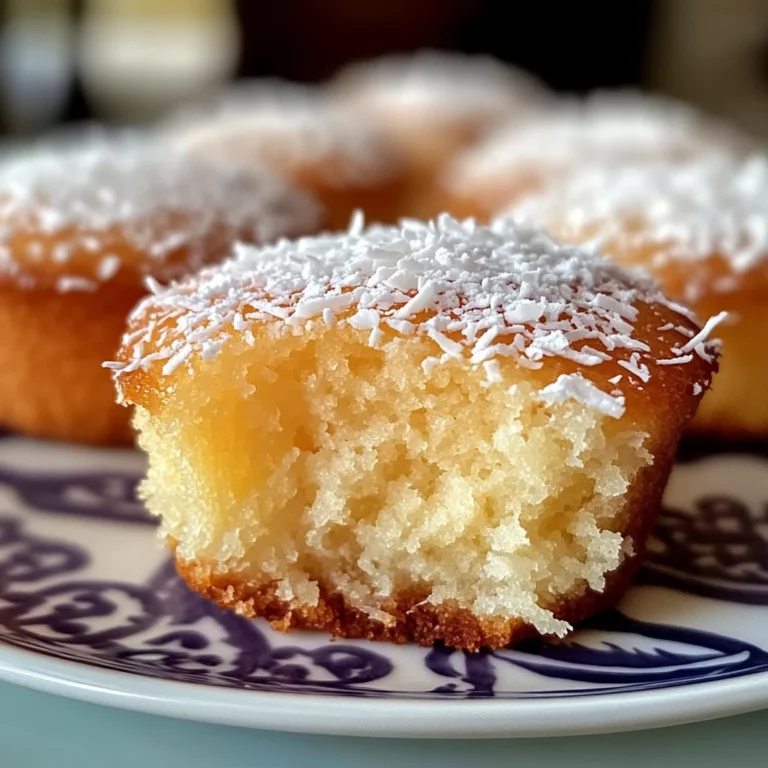 Portuguese Coconut Cakes