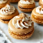 Pumpkin Pie Macarons