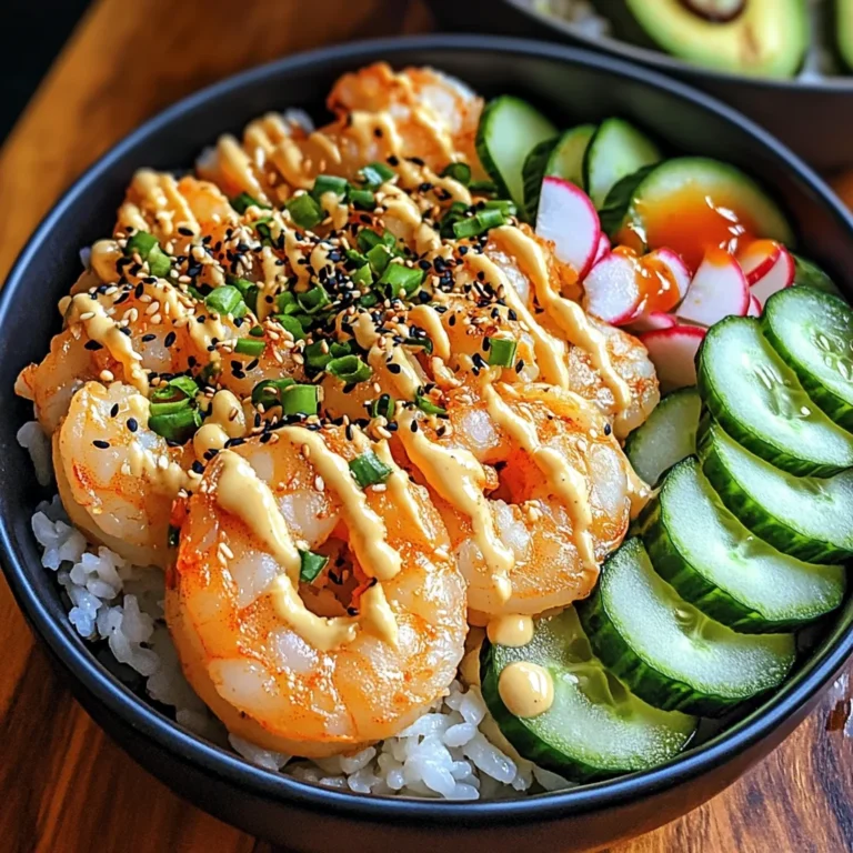 Shrimp Rice Bowls with Spicy Mayo