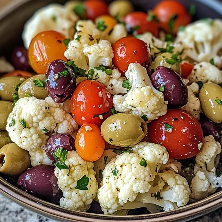 Sicilian Cauliflower Salad