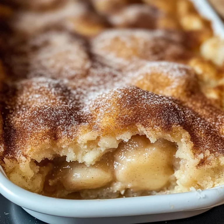 Snickerdoodle Cobbler