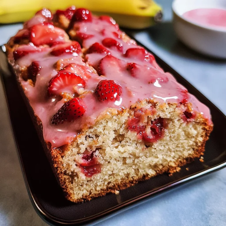 Strawberry Banana Bread Recipe