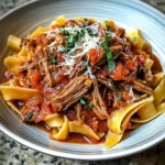 Sunday Slow Cooker Beef Ragu Recipe
