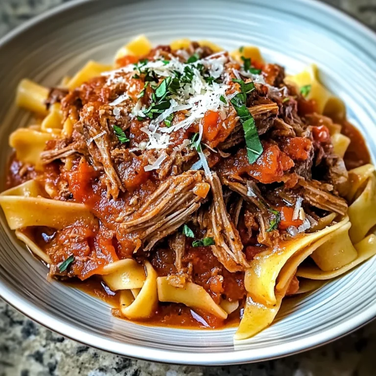 Sunday Slow Cooker Beef Ragu Recipe