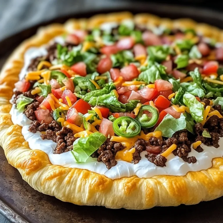 Taco Pizza Appetizer: A Delightful Fusion of Flavors