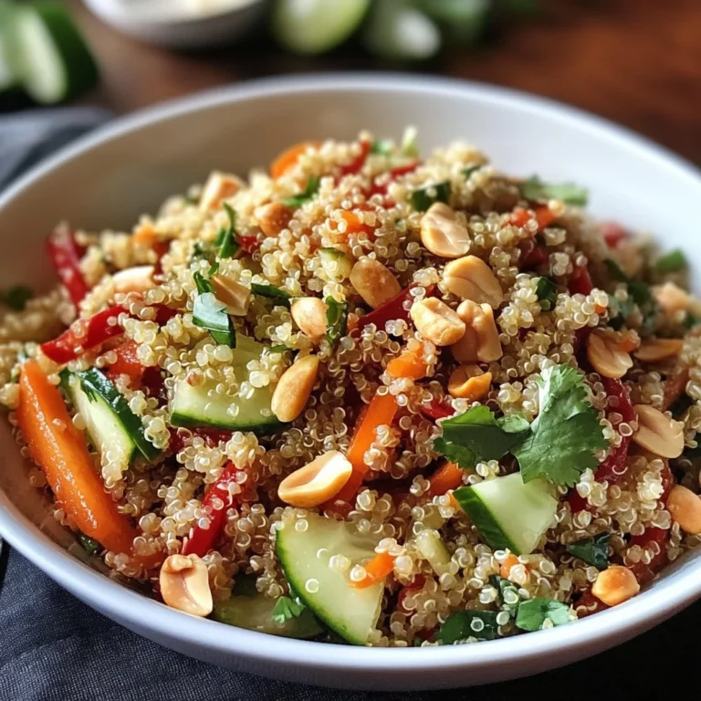 Thai Quinoa Crunch Salad