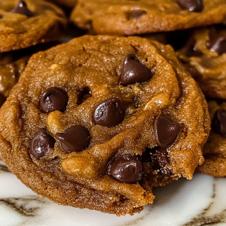 Vegan Soft Pumpkin Chocolate Chip Cookies