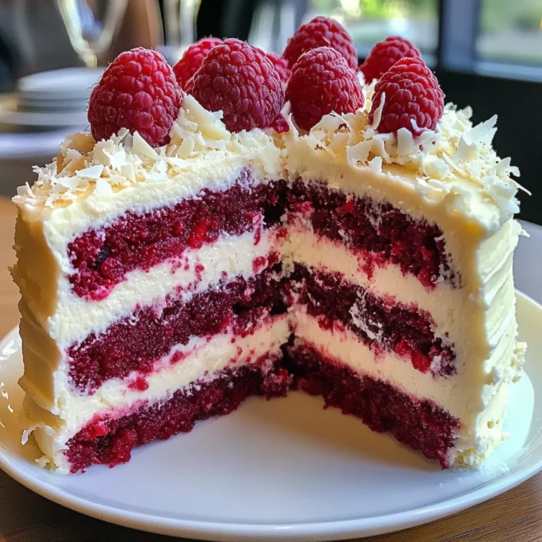 White Chocolate Raspberry Dream Cake – Sweet Easy Recipes Style