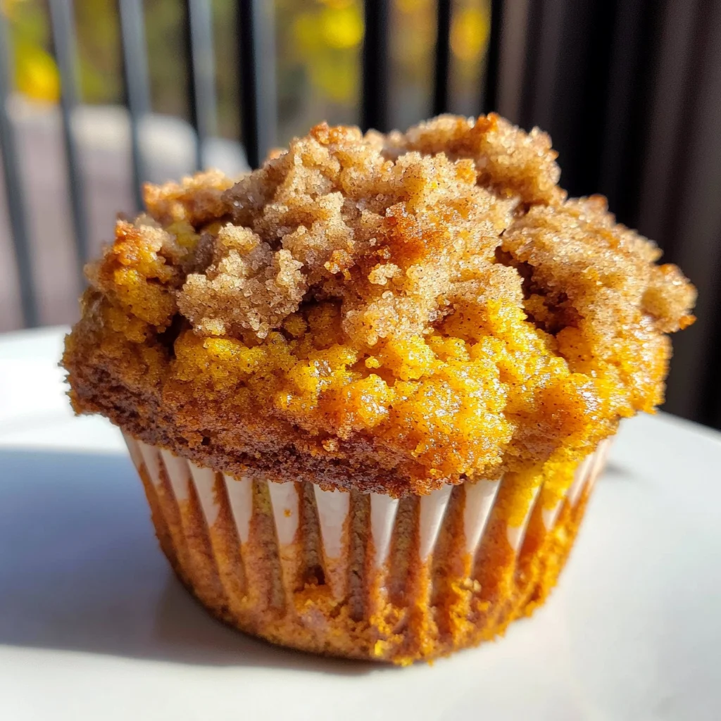 Amazing Spiced Pumpkin Streusel Muffins: 280-Calorie Delight