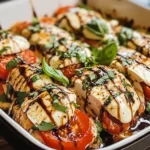 Caprese Chicken Casserole