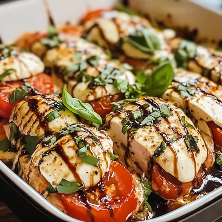 Caprese Chicken Casserole