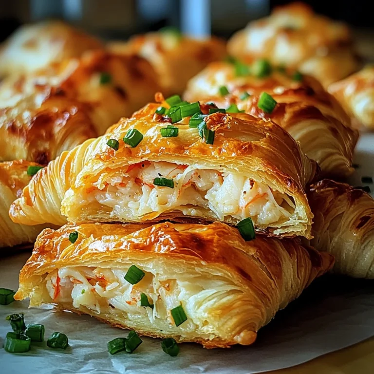Crab Crescent Bites