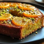 Flourless Orange Pistachio Cake