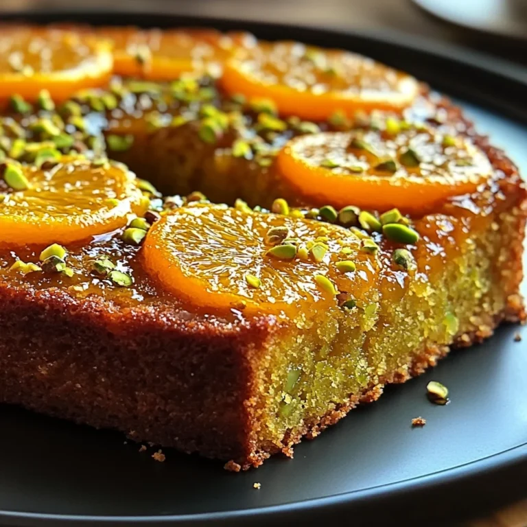 Flourless Orange Pistachio Cake