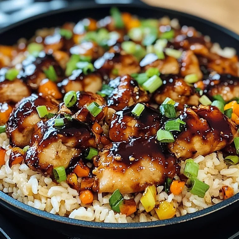 Honey BBQ Chicken Rice – The Best 1-Pan Family Dinner