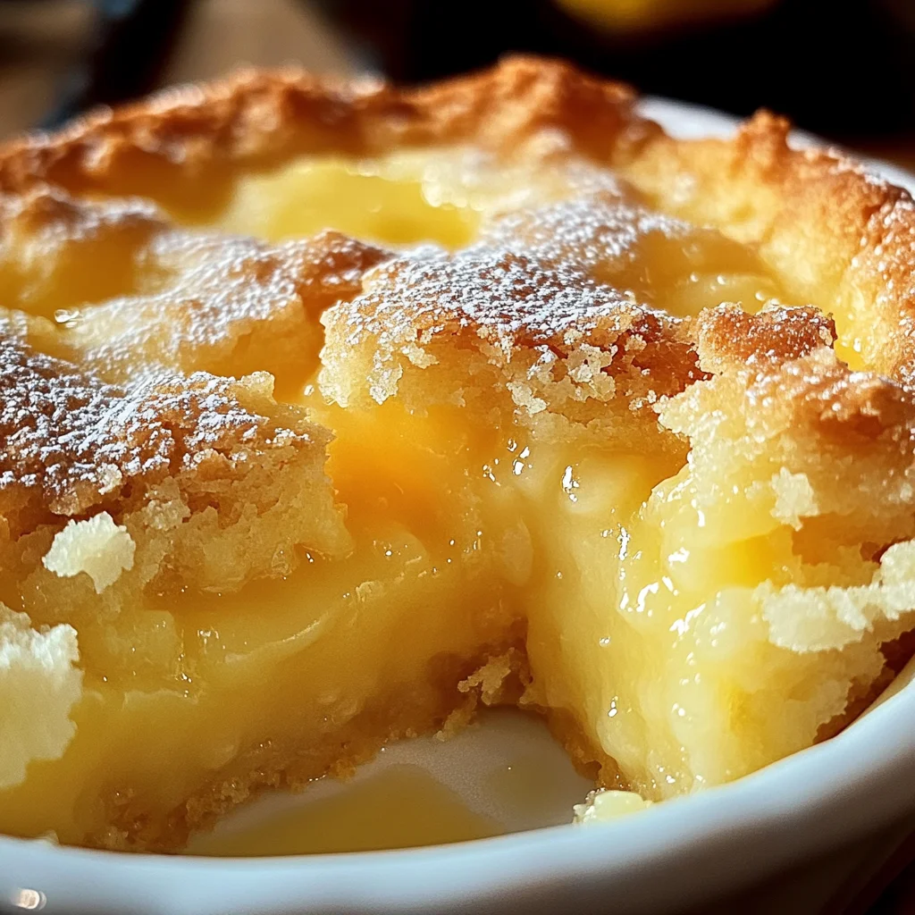 Magic Lemon Cobbler: A Sweet, Tangy Dessert Delight