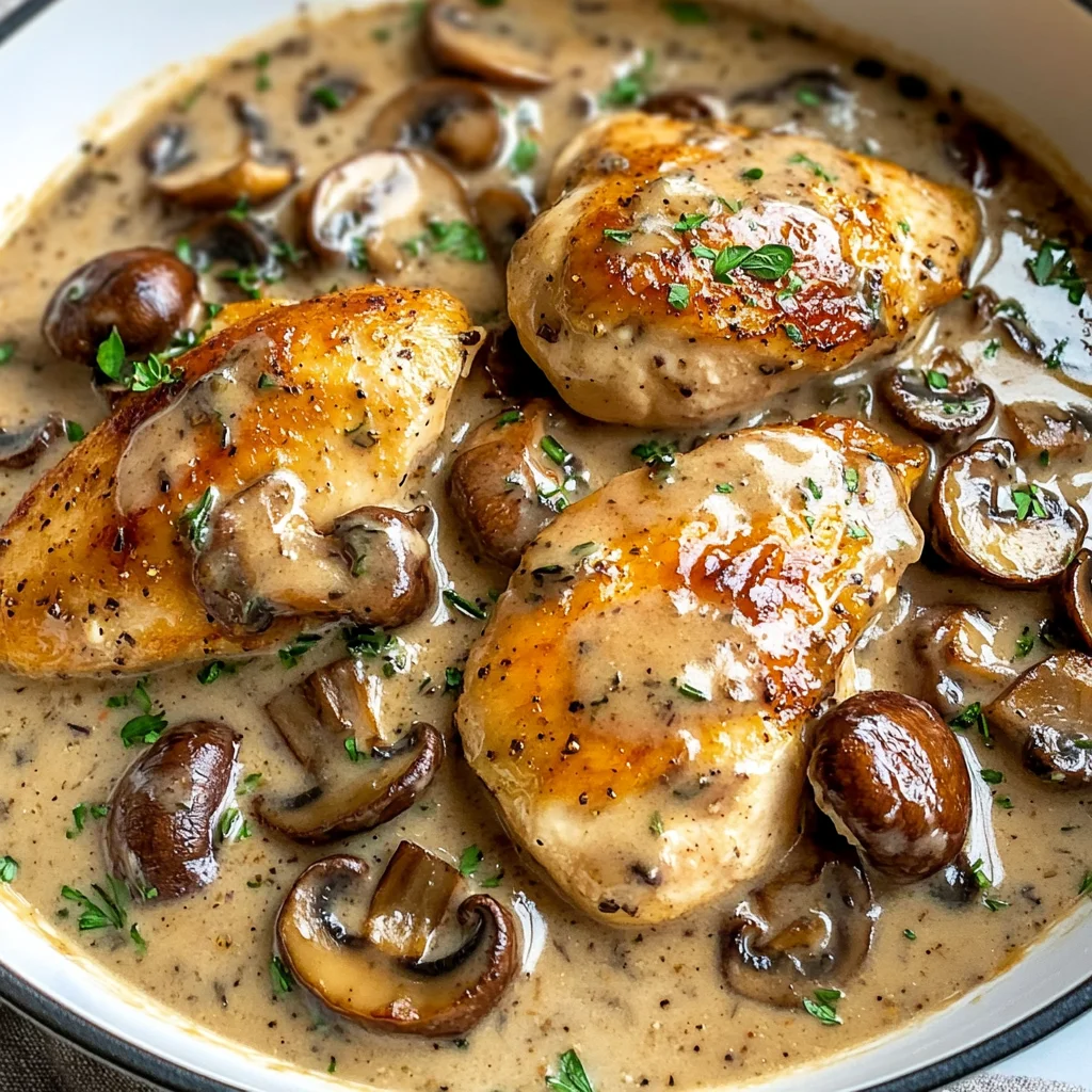 Mushroom Chicken