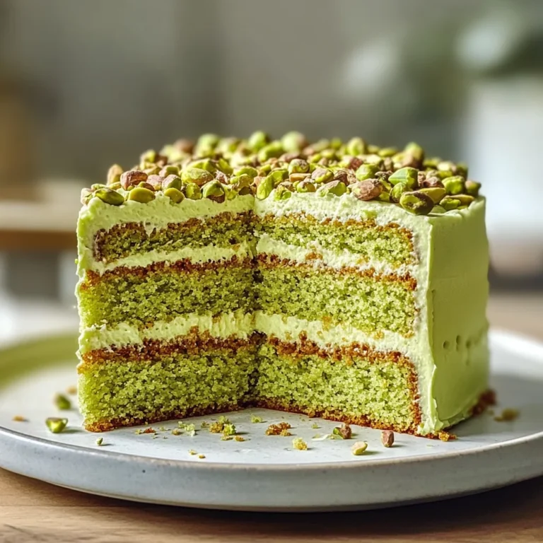 Pistachio Sheet Cake