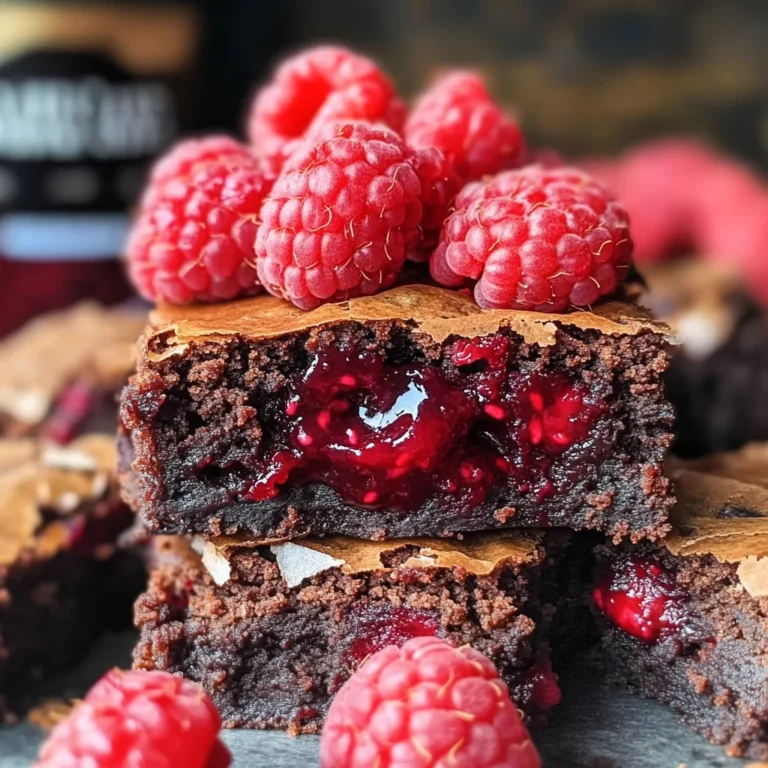 Raspberry Brownies