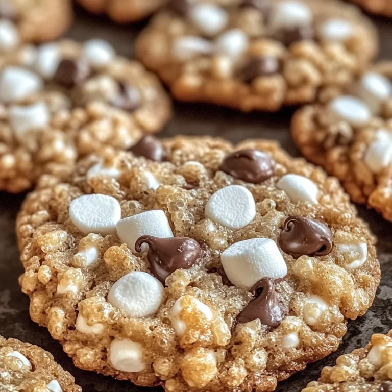 Rice Krispie Cookies with Chocolate Chips Recipe