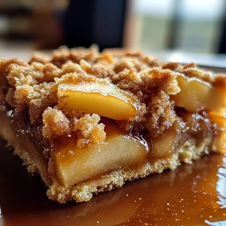 Salted Caramel Apple Crumble Bars Fall Treat: Get Addicted in 45 Min