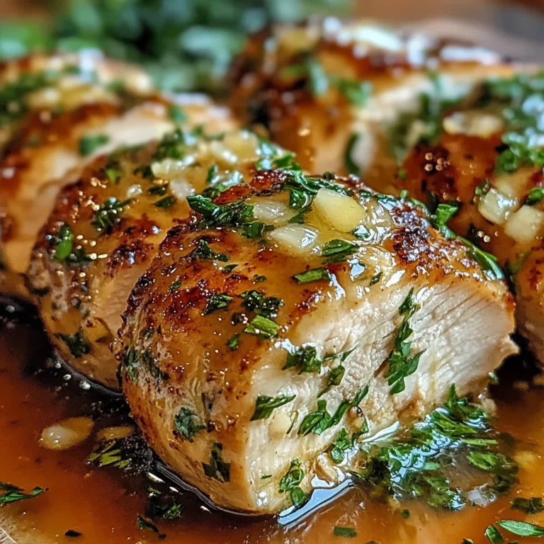 Savory Garlic Butter Turkey Tenderloin