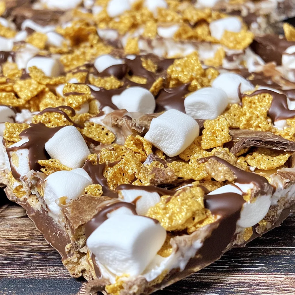 S’mores Bark With Golden Grachicken hams