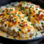 Smothered Cheesy Sour Cream Chicken