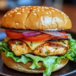 Spicy Chipotle Chicken Burger
