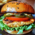 Spicy Chipotle Chicken Burger