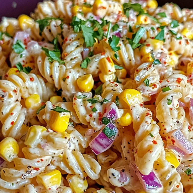 Street Corn Pasta Salad