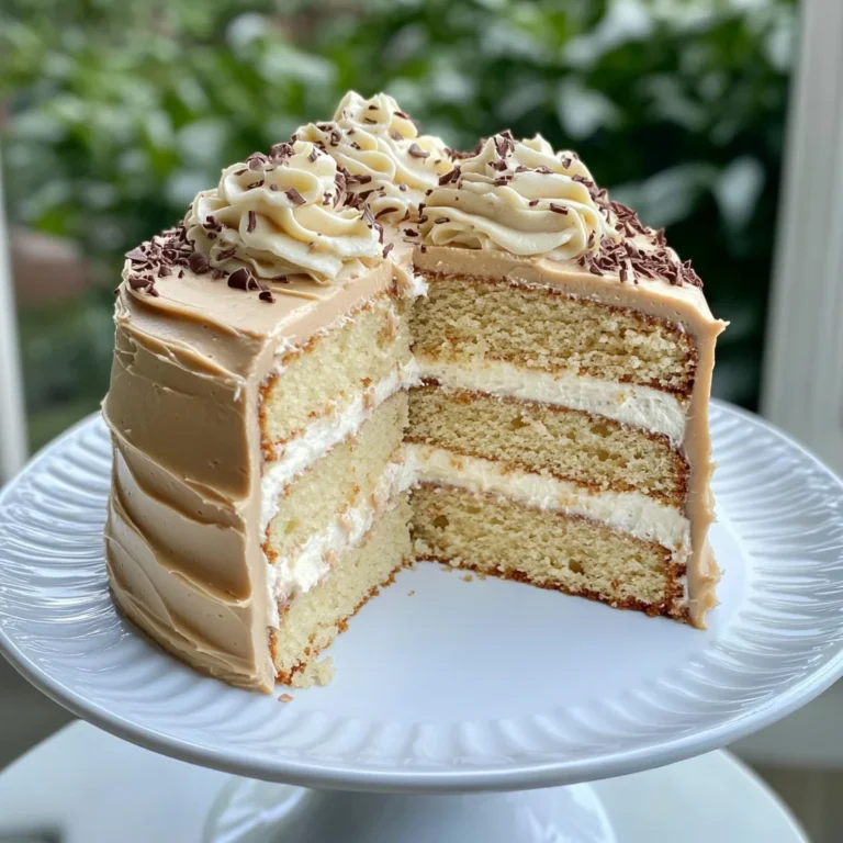 White Chocolate Mocha Cake
