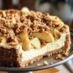 Apple Crumble Cheesecake