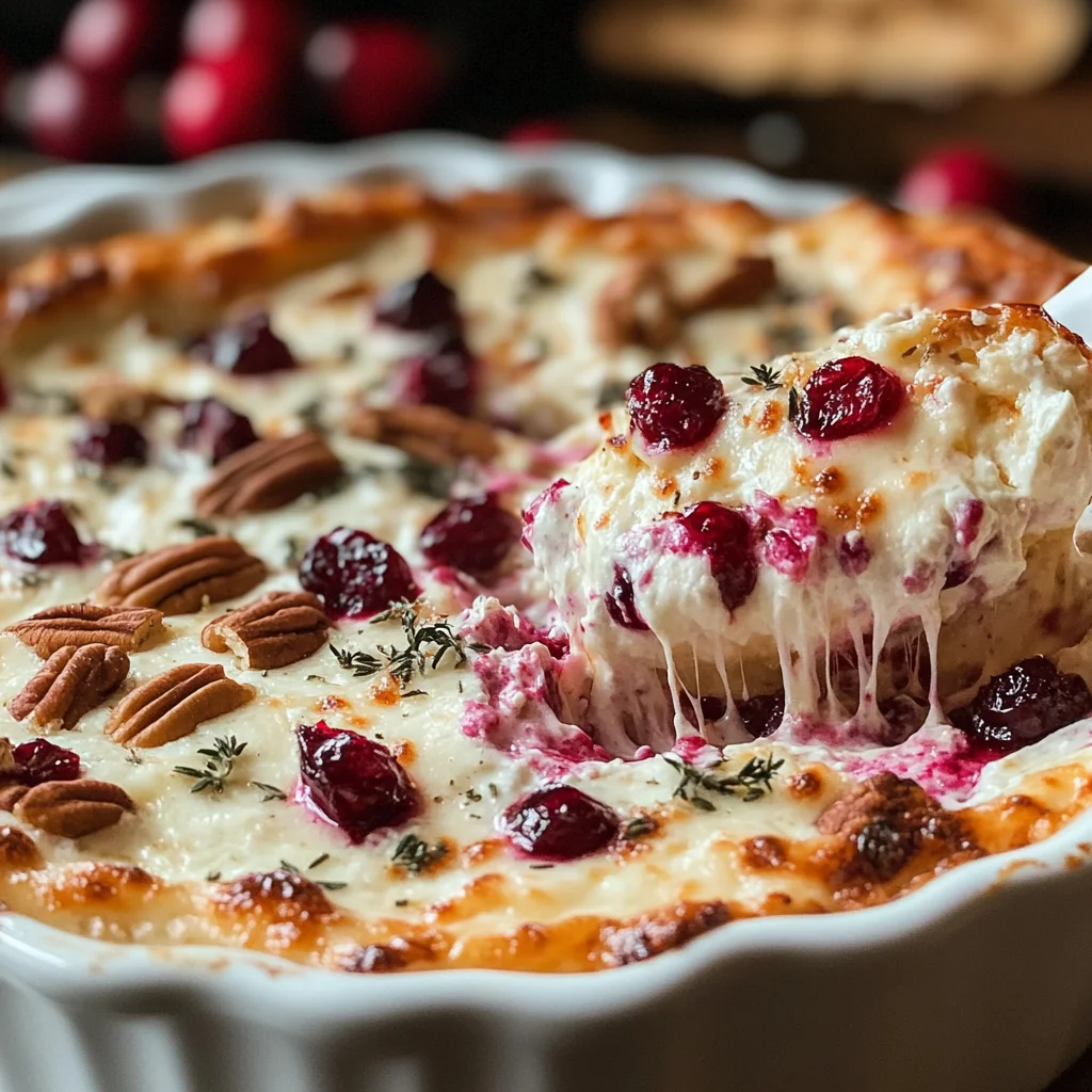 Baked Cranberry Cream Cheese Dip