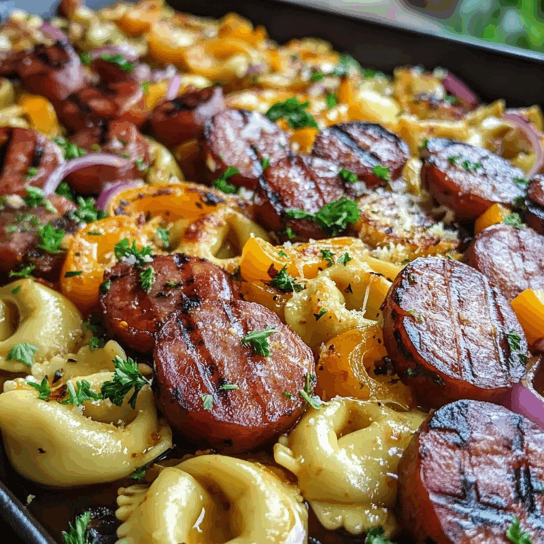 Blackstone Grilled Kielbasa and Tortellini: An Incredible Ultimate Recipe