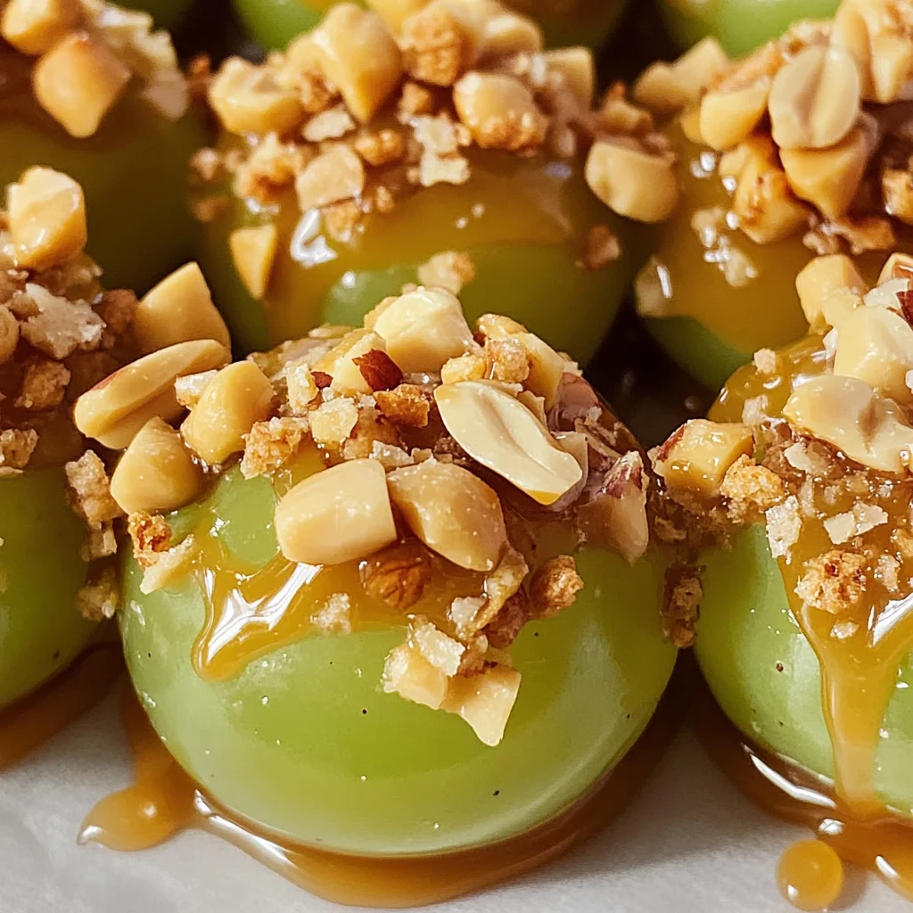 Caramel Apple Grapes