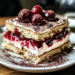 Cherry Amaretto Tiramisu