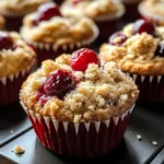 Cherry Cobbler Muffins