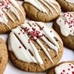 Chewy Maple Cinnamon Cookies with White Chocolate