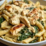 Chicken Spinach Penne