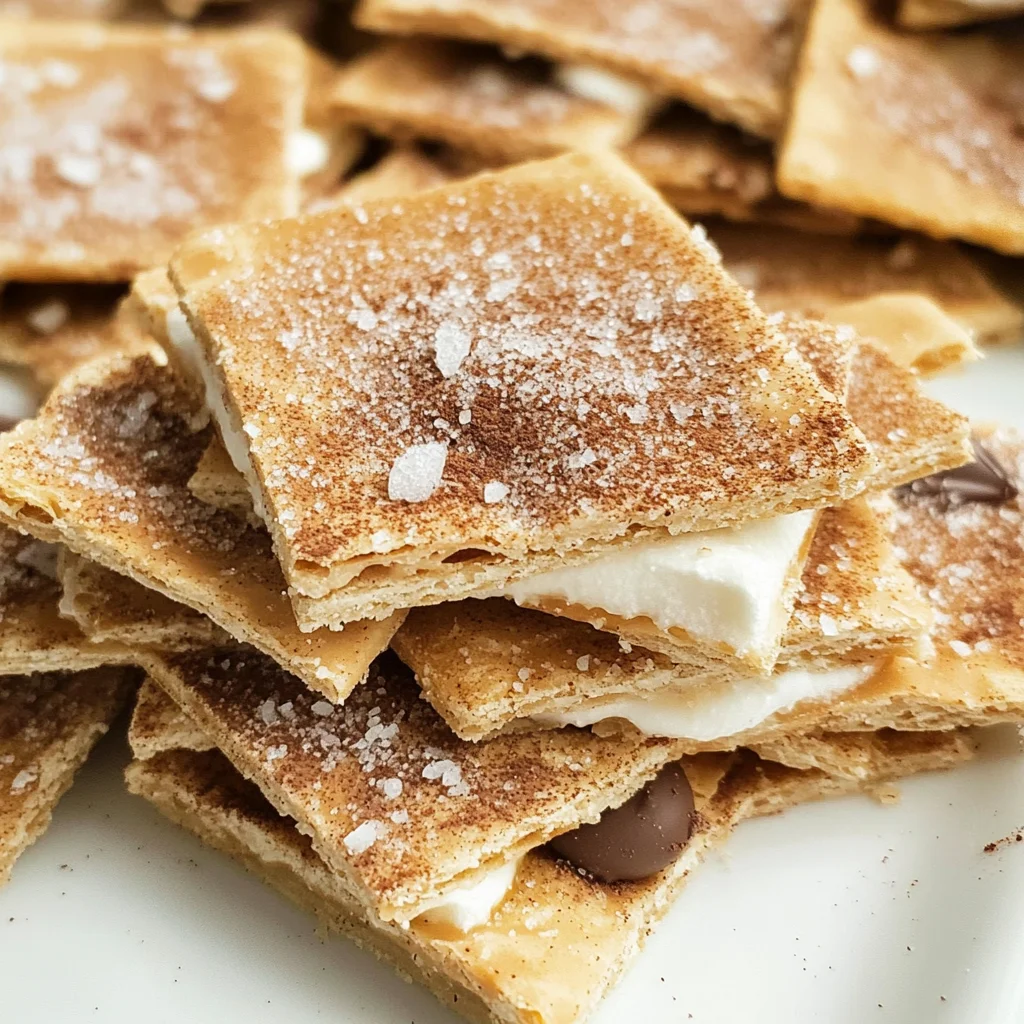 Churro Saltine Toffee