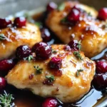 Cranberry Orange Chicken