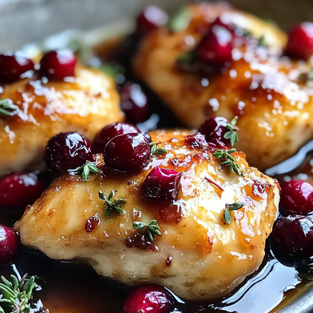 Cranberry Orange Chicken