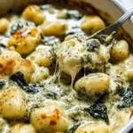 Creamy Pesto Gnocchi with Spinach and Artichokes