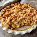 Dutch Apple Pie (with a Buttery Crumb Topping)