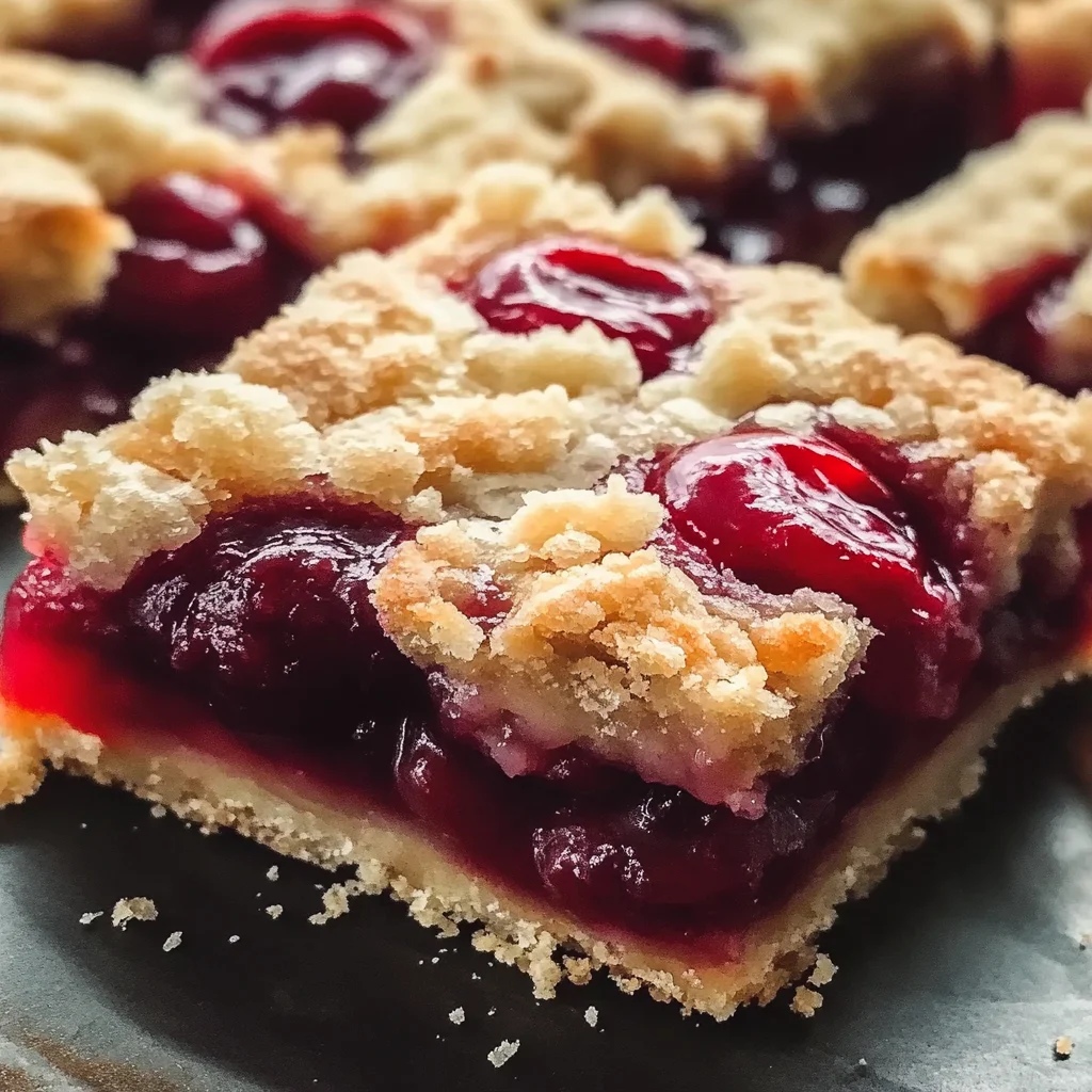 Easy Cherry Pie Bars: A Simple Cherry Dessert to Savor