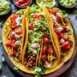 Easy Taco Recipe Dinner Board