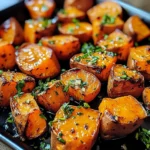 Garlic Butter Roasted Sweet Potatoes: A Delicious and Easy Recipe