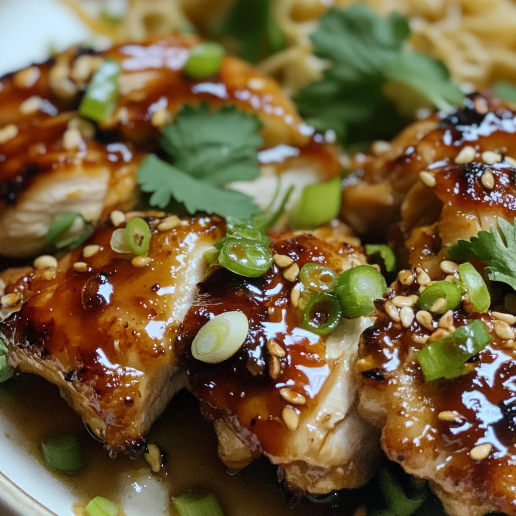 Garlic Miso Chicken
