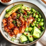 Honey Sriracha Salmon Bowls